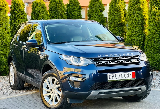 Land Rover Discovery Sport cena 74900 przebieg: 106816, rok produkcji 2017 z Opole Lubelskie małe 781